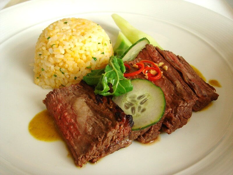 Grilled Thai Coconut-Lime Skirt Steak