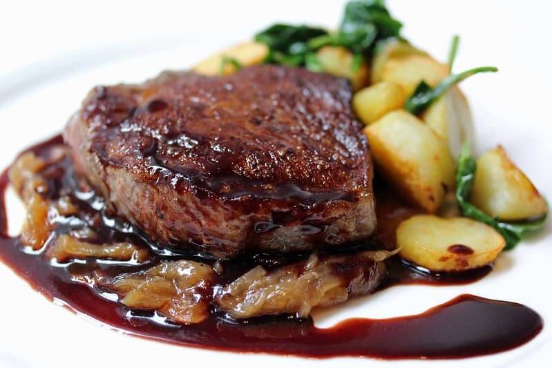 new york strip premium steak cut