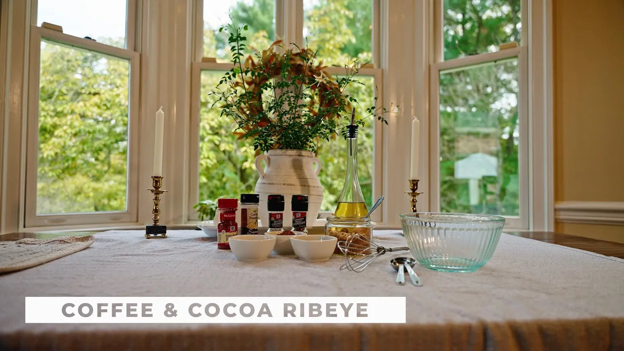 Chocolate and Coffee-Rubbed Steak Recipe