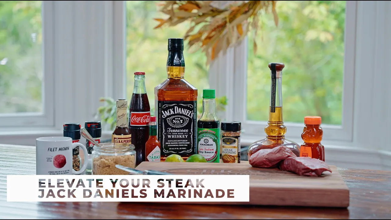 Jack Daniels Marinade for Tender, Delicious Steak