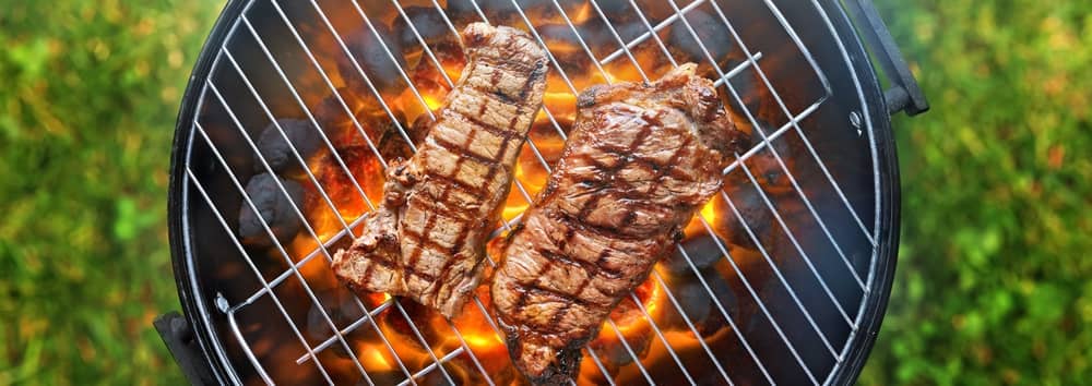 grilling strip steak