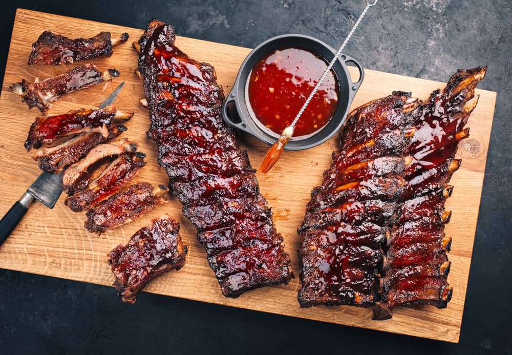 barbeque pork ribs