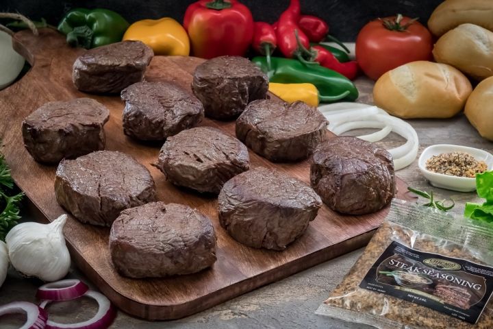 Butcher's Choice Filet Mignon Gift Box - 10 Filets & 8 Burgers