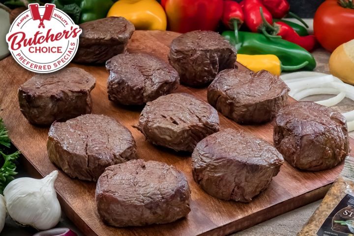 Butcher's Choice 10 (6oz) Filet Mignon Gift Box