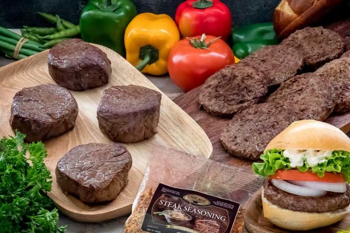 Butcher's Choice Filet Mignon Gift Box - 4 Filets & 8 Burgers