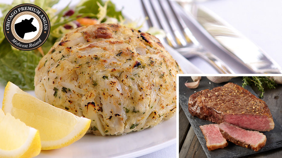 Crab Cake Surf & Turf