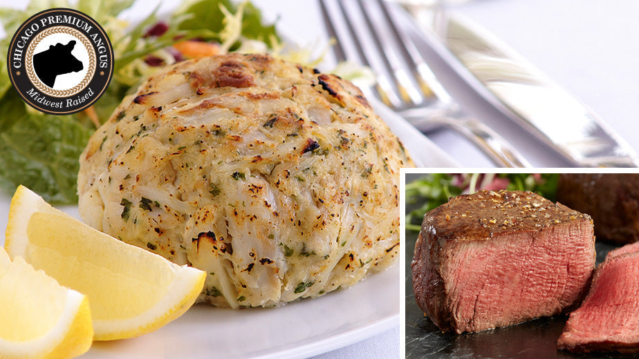 Crab Cake Surf & Turf