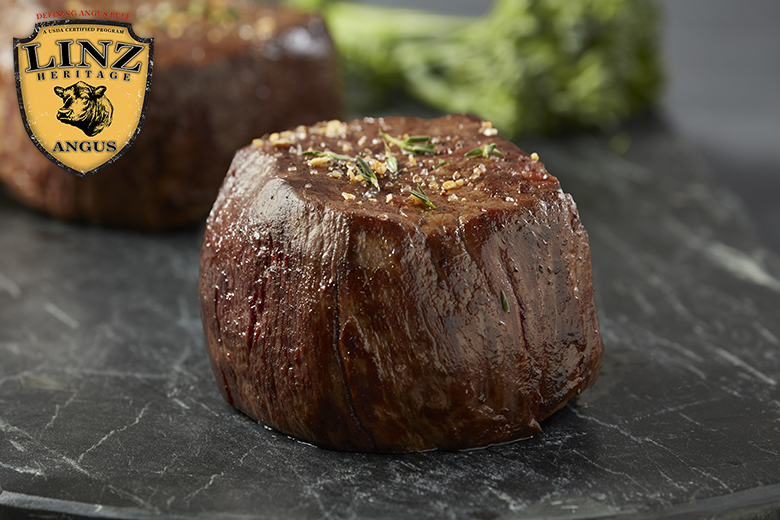 Premium Angus Beef - 4 (10oz) Filet Mignon Complete Trim