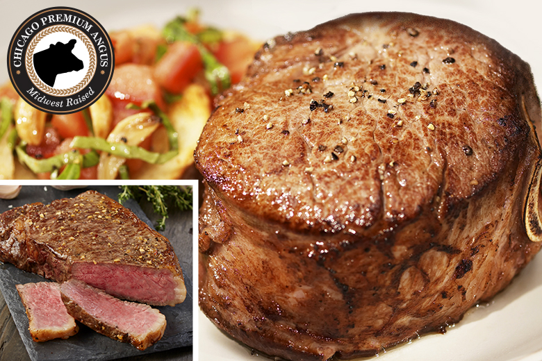 Grand Filet Mignon & Strip Combo | Reg $269.95 | Today