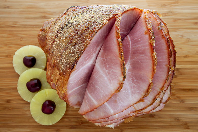Torch Glazed Spiral Sliced Whole Ham (13-15 lbs)