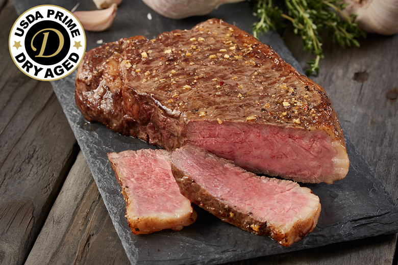 USDA Prime Dry Aged Boneless Strips