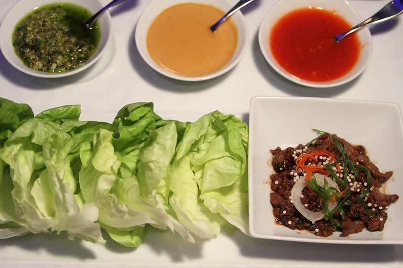 Zesty Steak Lettuce Wraps
