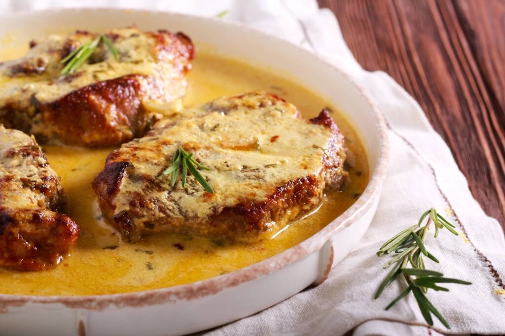 smothered pork chops