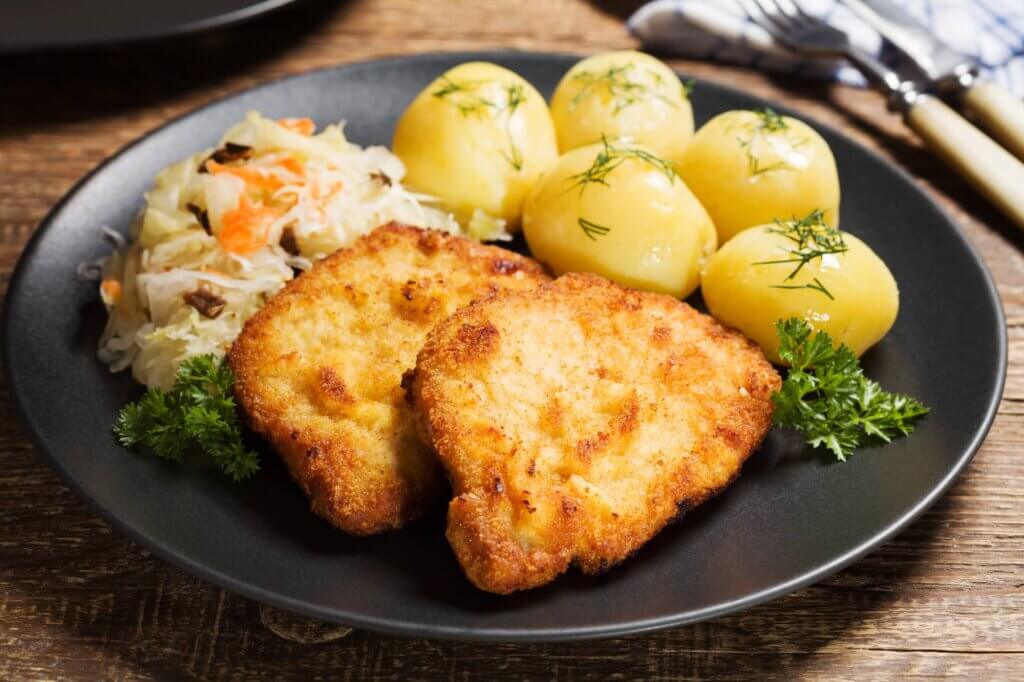 cooking breaded pork chops