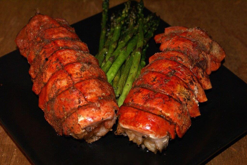smoked lobster tails