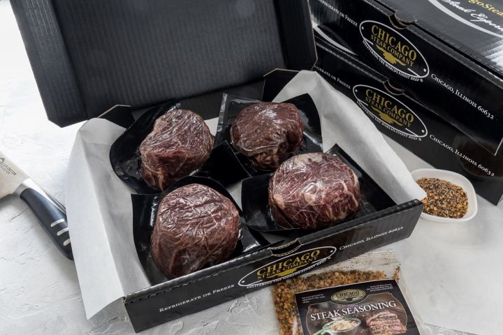 Butcher's Choice 4 (6oz) Filet Mignon Gift Box
