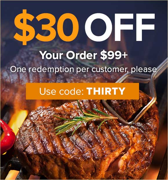 Use code: THIRTY to receive $30 OFF purchases of $99+