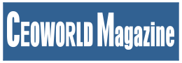 CEOWORLD Magazine logo in blue on a white background