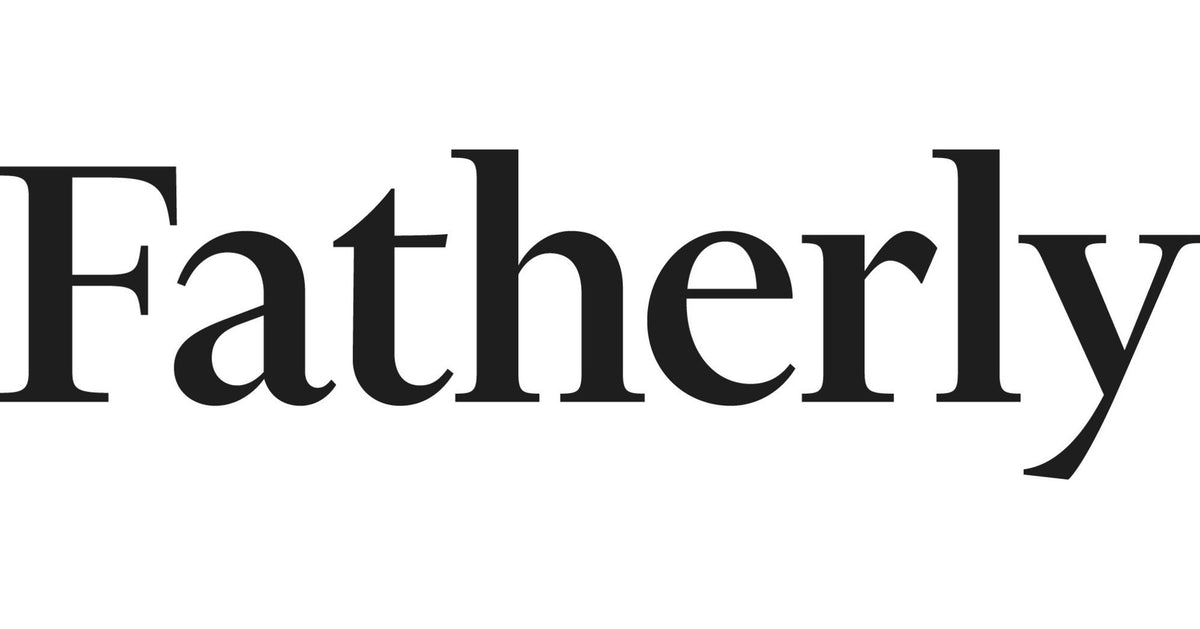 Black 'Fatherly' logo on a white background