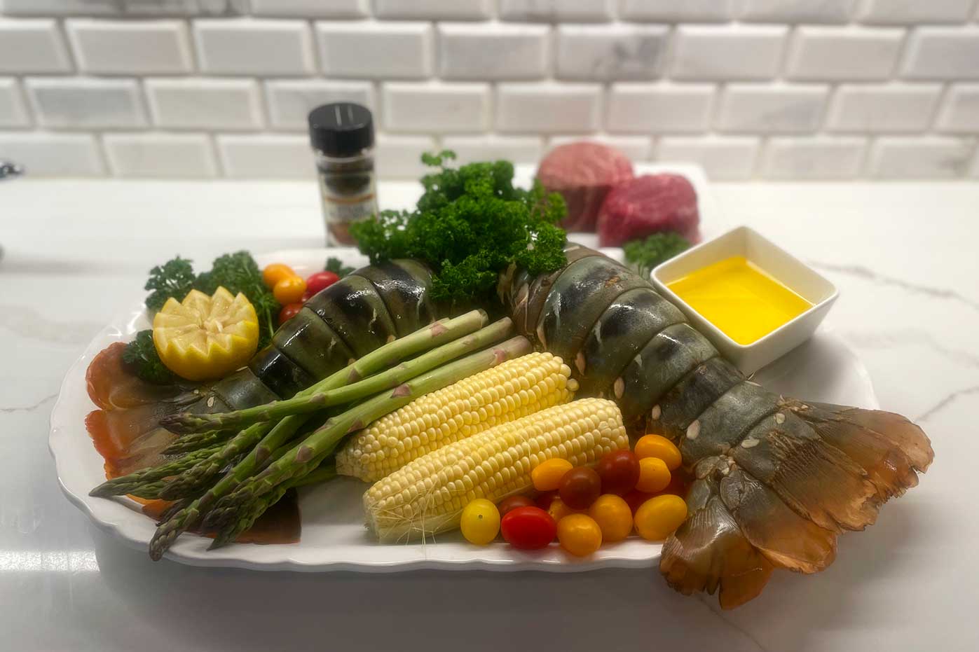 Colossal Surf & Turf - 2 Pack Filet Mignons