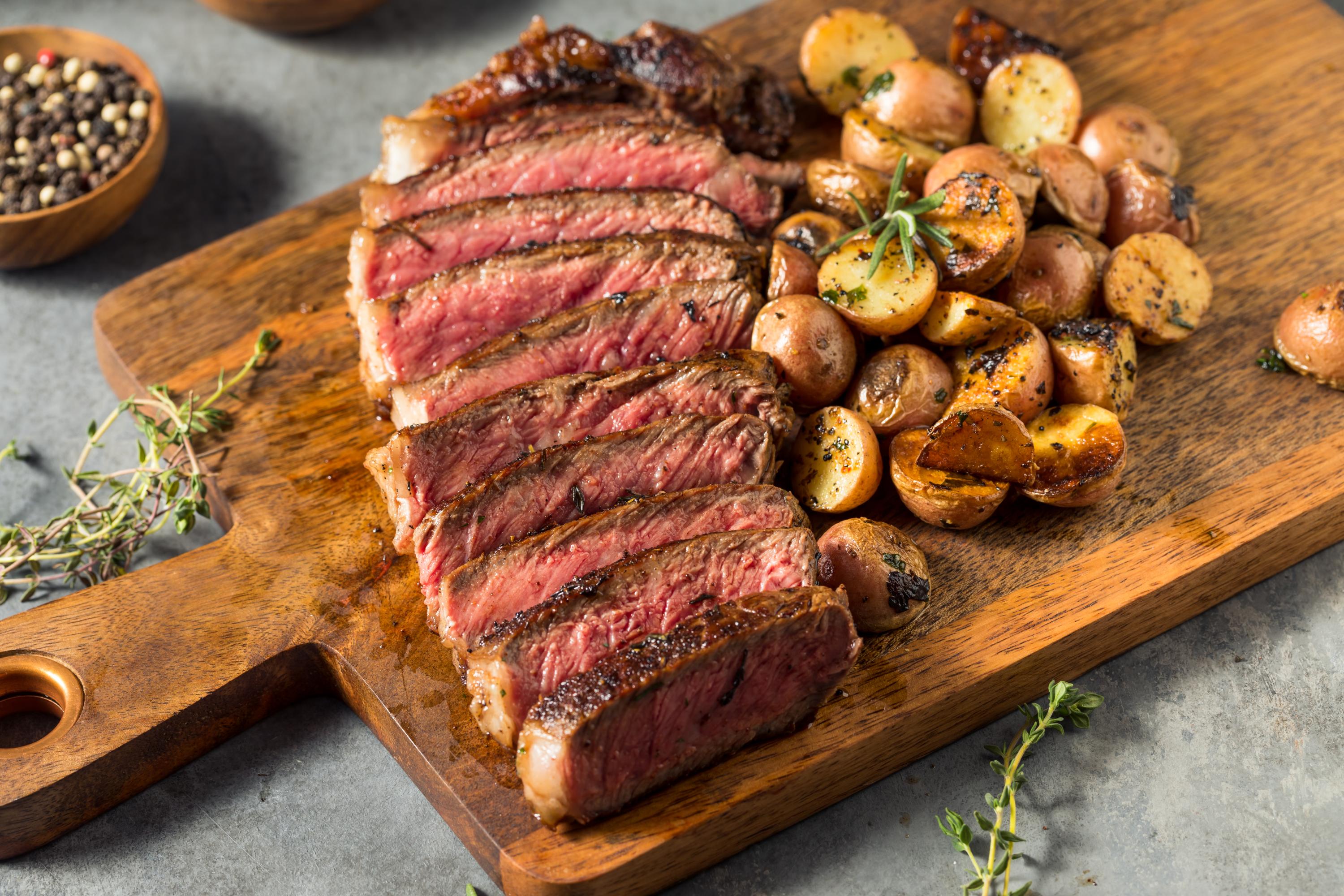 Pan Seared Strip Steak Recipe