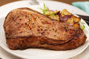 USDA Prime Wet Aged Bone-In Strip Steaks