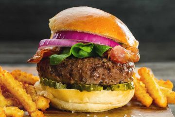 22 - Half Pound Gourmet Juicy Steak Burgers
