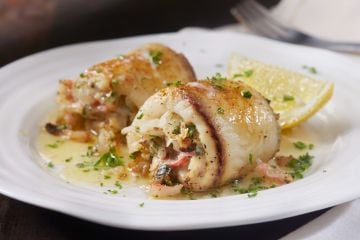 Sole Stuffed with Crab & Scallop