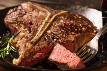 angus beef t-bone steak