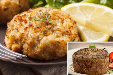 Crab Cake Surf & Turf