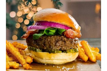 22 - Half Pound Gourmet Juicy Steak Burgers