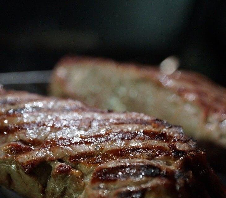 ribeye or sirloin steak