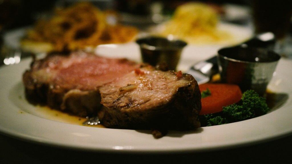 cooked prime rib