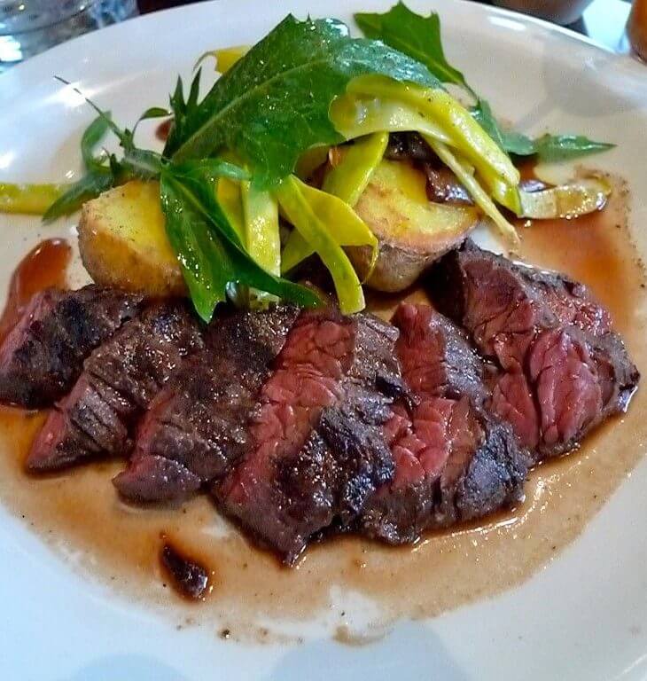 cooking hanger steak