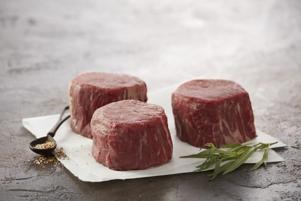 filet mignon cut steak