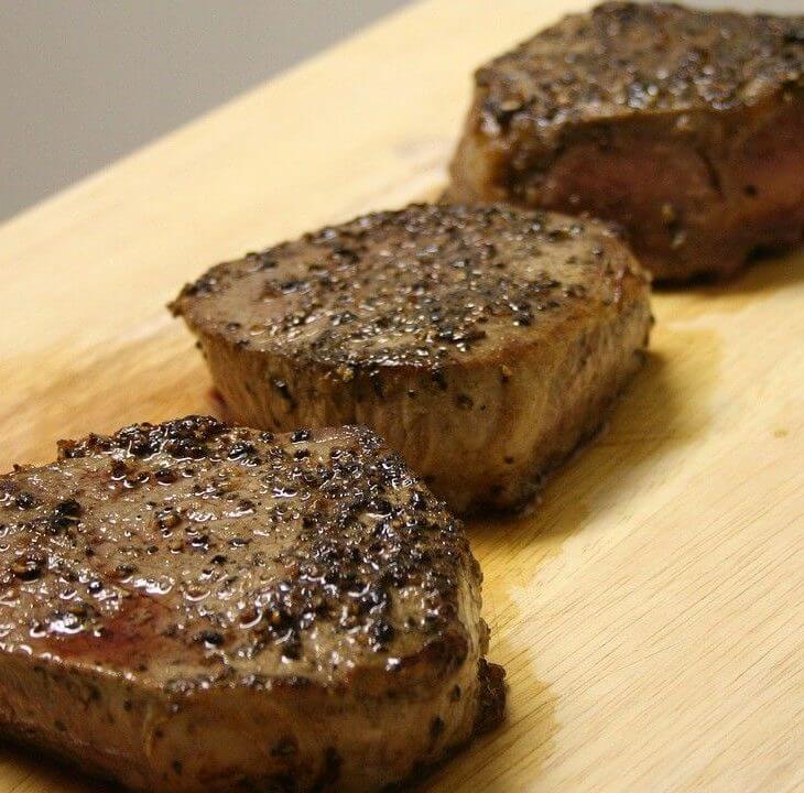 grilled filet mignon