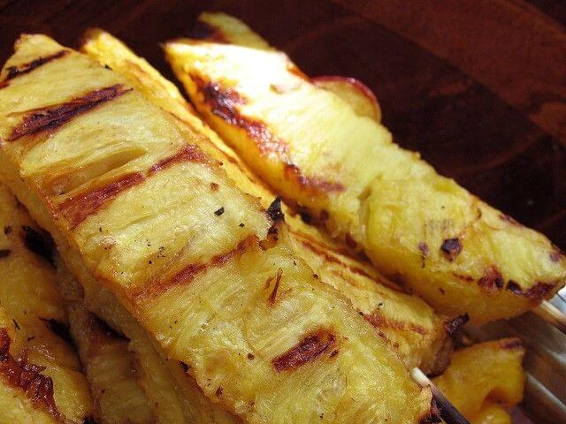 grilled pineapple