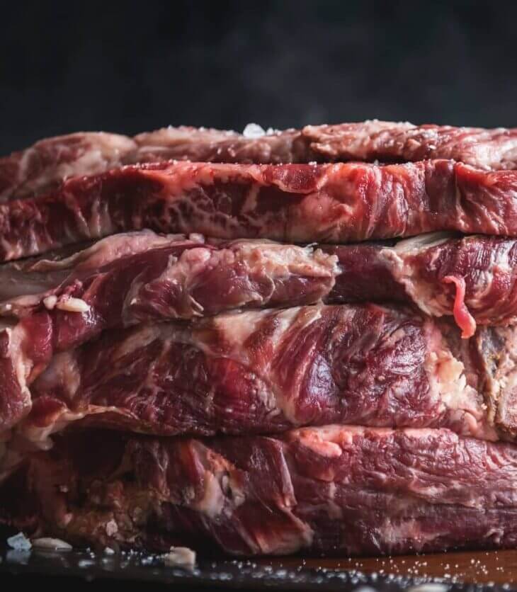 raw steak cuts