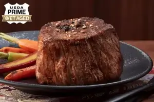 new york steak presentation
