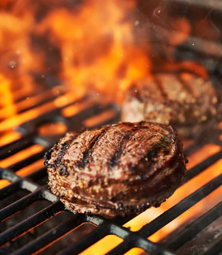 grilled filet mignon