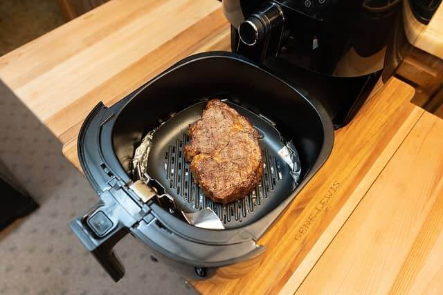 ribeye steak in the air fryer