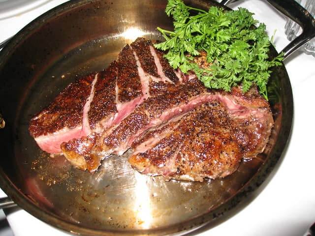 properly cooking porterhouse steak pan seared