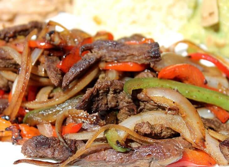flank steak fajitas with marinade