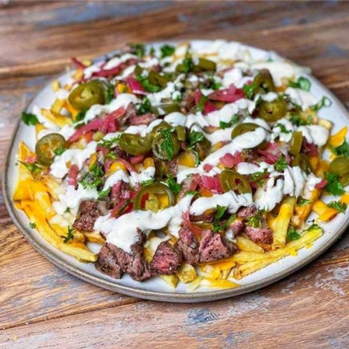 loaded steak fries