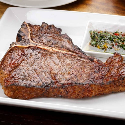 southern style grilled t-bone steak