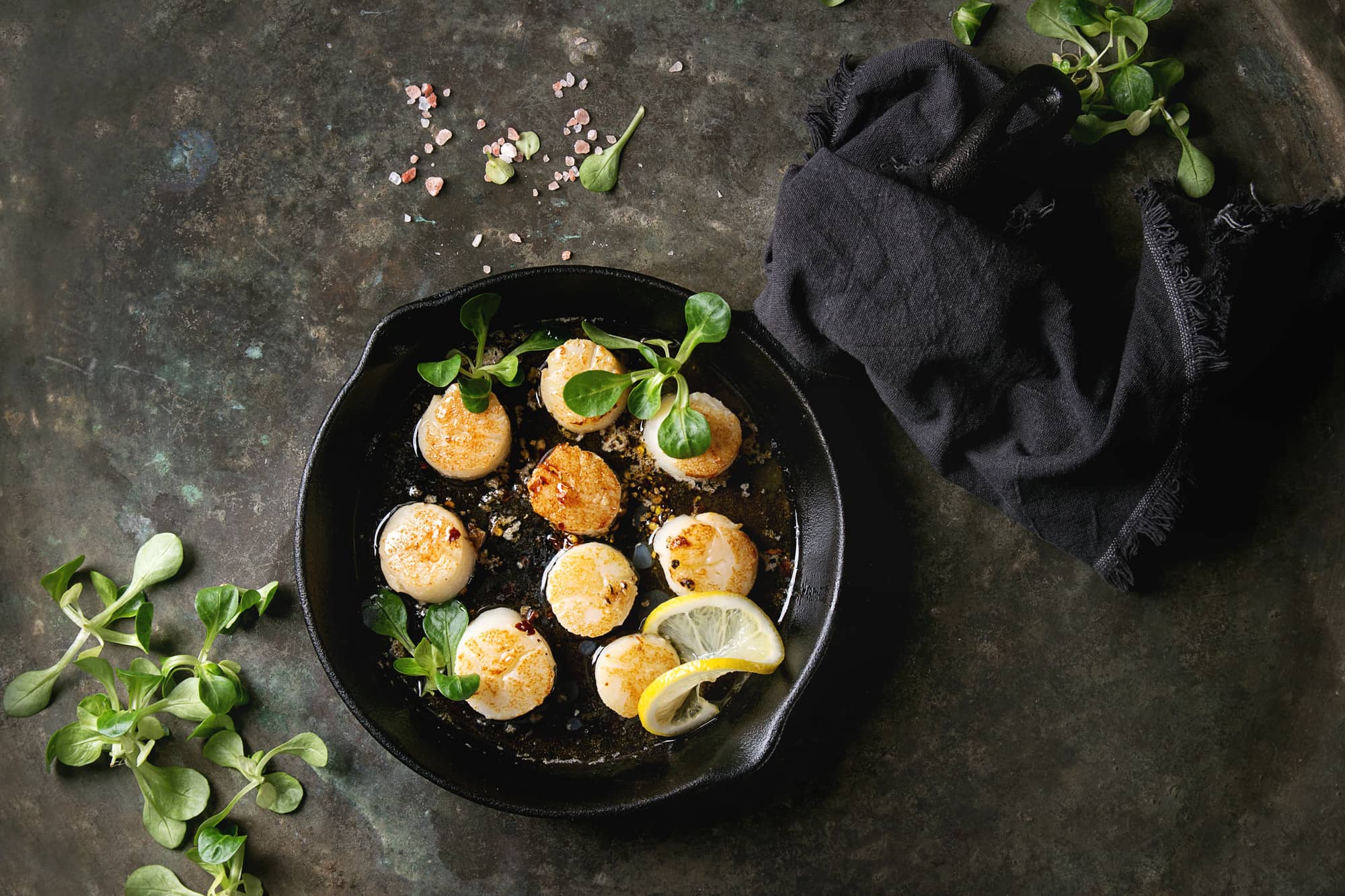 pan seared scallops with lemon butter sauce