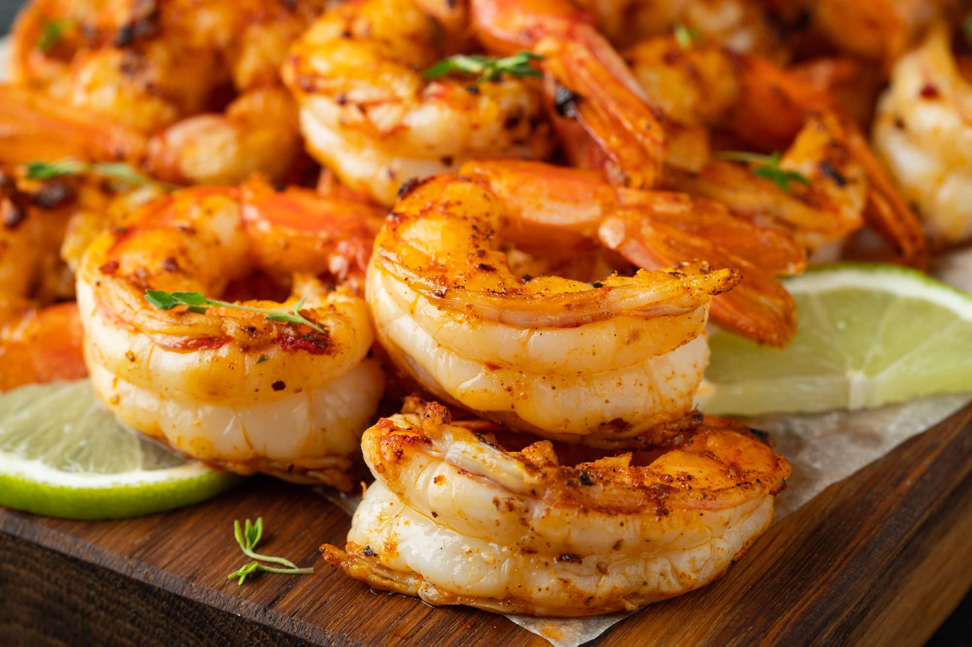cooked shrimp