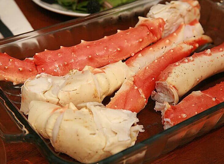 baked crab legs