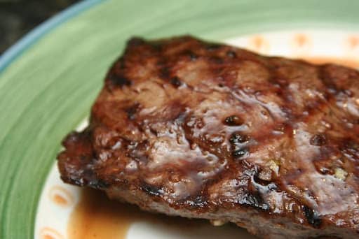 marinated flank steak ready to eat