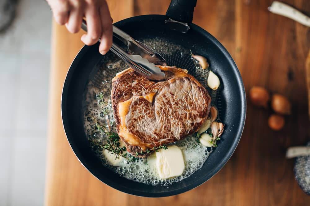 cooking ribeye steak reverse sear method